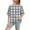 Gray, variant on Spazoro Little & Big Girls Leisure Outfit Sets, Plaid Summer Crew Neck 2-Pieces Short Sleeve Shirt and Shorts Sets Khaki Size 5 T