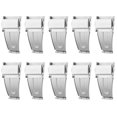thumbnail image 1 of 10 Pieces Watch Buckle Replacement Metal Stainless Steel Black Double Push Clasp - , 18mm, 1 of 8