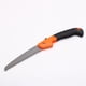 thumbnail image 1 of Sierra de podar plegable de 180 mm, sierra de mano con bloqueo seguro y mango suave para cortar o podar árboles, jardín, camping, carpintería (naranja/negro) ER, 1 of 5