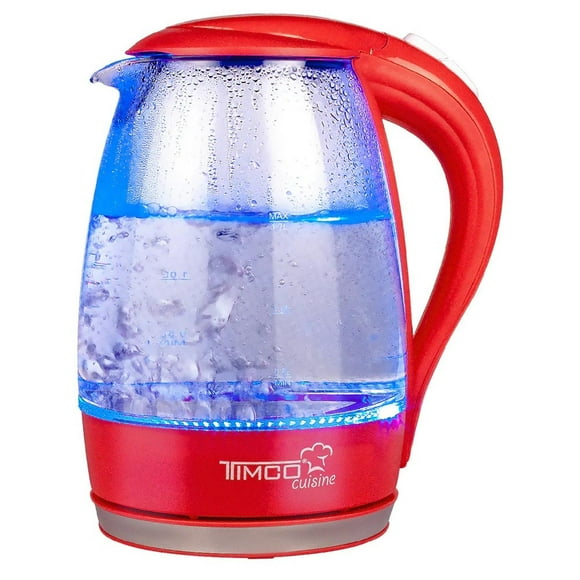 Hervidor de Agua Timco Jev02r color rojo de 1.7 L rojo 1 Timco JEV02R