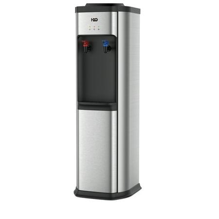 H2O-98 Top Load Water Dispenser in Black, Providing 40-48° F Cold Water, h2o, 40.5 inch Height