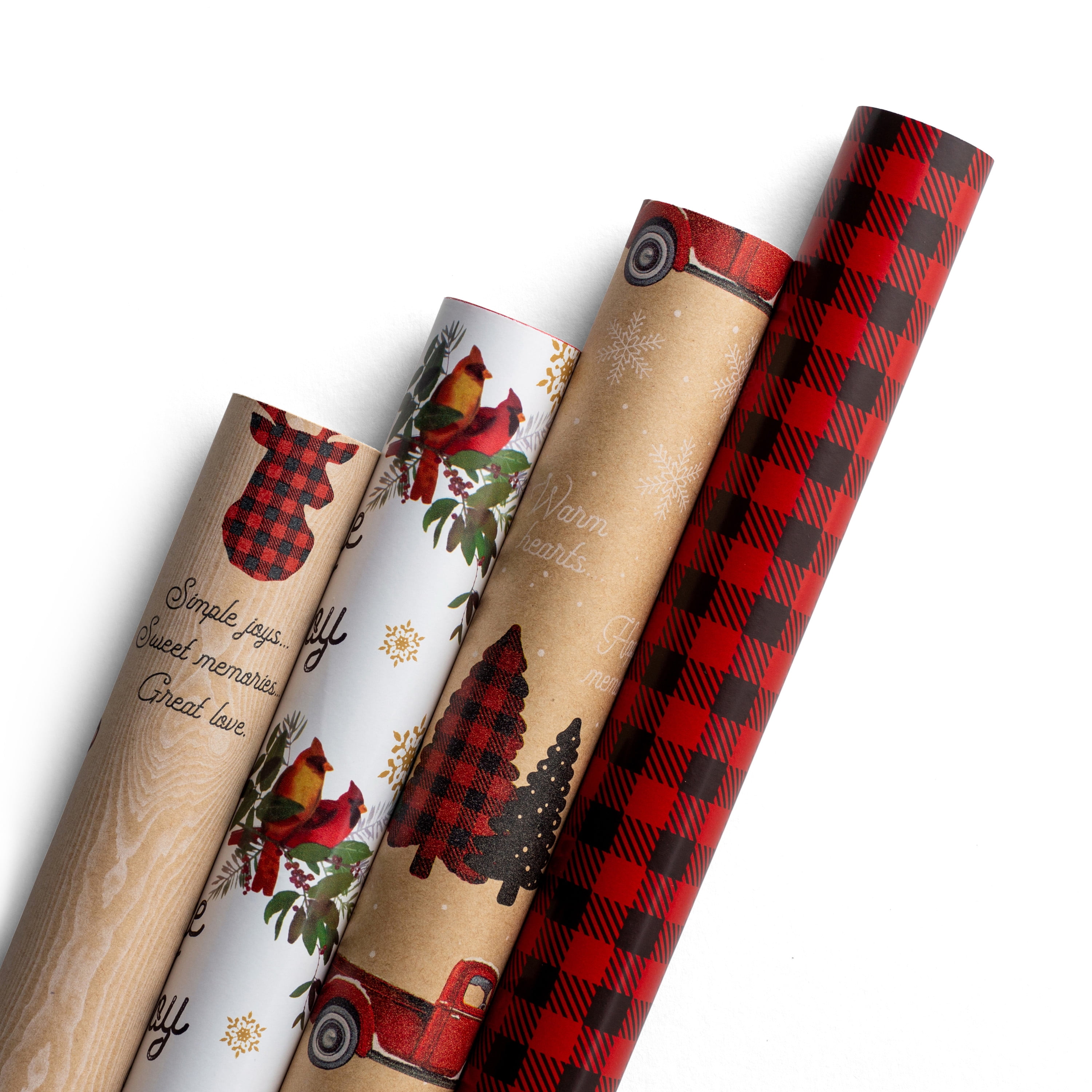LAURA ASHLEY WRAPPING Paper Christmas 4M Double Sided Roll Wrap