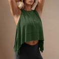 thumbnail image 2 of WULMLEO People Free Inspired Clothes Women's Workout Back Open Tops Dup Es Tank Top Movement Womens Athletic Shirts Gym Dark Green L, 2 of 7