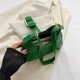 thumbnail image 2 of Bolso de mano a la moda para mujer, bolso de axila sólido con correa ajustable, bolso de compras diario, 2 of 9