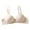 Beige, variant on VerPetridure Push Up Bras for Women Women's Bra Soild Wire Free Underwear One-Piece Bra Everyday Small Cup Underwear
