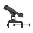 thumbnail image 1 of Sports and Outdoors Adjustable 360 \u200b\u200bDegree Clamp Large Opening Boat Fishing Rod Holders Foldable Bracket, 1 of 4