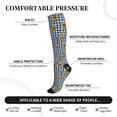 thumbnail image 2 of Pofeuu Sunflowers Print Compression Socks for Women & Men Circulation - Best Support for Nurses,Running,Athletic,Sports, 2 of 7