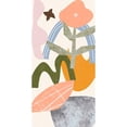 thumbnail image 3 of Wang, Melissa 14x24 Black Modern Framed Museum Art Print Titled - Lunar Flower V, 3 of 5