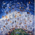 thumbnail image 2 of Bell, Bill 12x12 White Modern Wood Framed Museum Art Print Titled - Raining Cats And Dogs NYC, 2 of 4