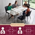 thumbnail image 3 of Mesa de Comedor de Marmol Granito Premium Houzer 162x90x74, 3 of 5