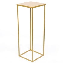 Gold Metal Wedding Flower Stand Pedestal Table Centrepiece Decor 2.3ft Detachable