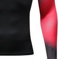 thumbnail image 6 of Men's Long Sleeve Compression Shirts, Stretch Colorblock Athletic Base Layer Top for Outdoor Gym Sports Workout, 6 of 6