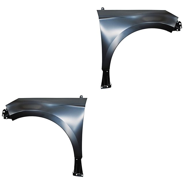 Par de Salpicaderas Edge 2015 A 2017 Ford Genérica .