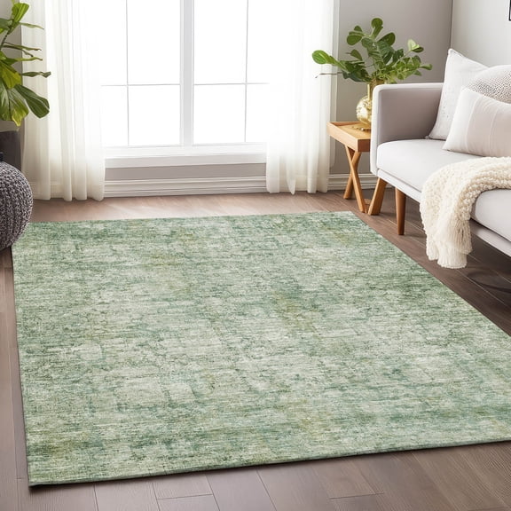 Addison Rugs Chantille Indoor/Outdoor Transitional Modern Aloe Machine Washable Rectangle Rug, 10' x 14'