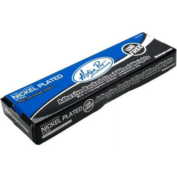 Motion Pro - 08-0484 - Steel Wheel Weights, 90oz. - Nickel