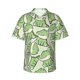thumbnail image 1 of Balery Cute Crocodile Camisas hawaianas de manga corta para hombre, camisas playeras de corte holgado, camisas de vacaciones con botones,X-Large, 1 of 7