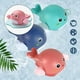 thumbnail image 4 of Juguetes creativos de para niños , de agua de juguete, juguetes flotantes de ballena a cuerda para bañera, piscina Rosa claro, 4 of 9