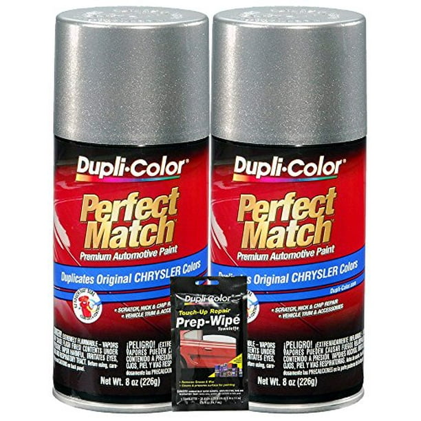 DupliColor Bright Platinum Metallic Chrysler Perfect Match Automotive