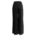 thumbnail image 6 of Women's Pants Fashion Casual Pants For Women Lazy Style High Waisted Casual Versatile Drape Wide Leg, 6 of 7