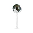 thumbnail image 3 of Angara Trillium Tahitian Cultured Pearl Solitaire Ring in 14K White Gold for Women | June Birthstone Jewelry for Her, 3 of 8