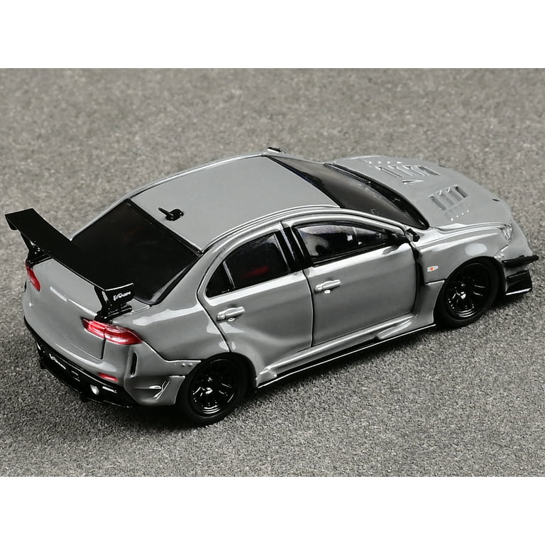 CM Model Red Mitsubishi Lancer Evo X W/ Varis CZ4A Widebody Kit 1:64 ...