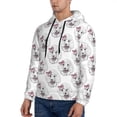 thumbnail image 2 of Hoodies for Men - Artistic Cute Poodle Dog Pink_B Long Sleeve Comfrt Men'S Fashion Hoodies & Sweatshirts, Sweatshirts for Men Hoodies Pullover Clothing Clothes with Pouch, 2 of 7
