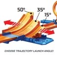 thumbnail image 4 of Hot Wheels Track Set with 1 Hot Wheels Car, STEAM Flight Path Challenge, 4 of 7