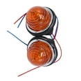 thumbnail image 2 of 2× Front/Rear Amber Indicator Light Lamps For Land Rover Classic Mini Lucas L594, 2 of 5