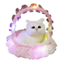 Cute Cat Plush Toy, Cat Stuffed Animal, Easter Stuffed Animal, Birthday Gifts for Girls