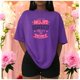 thumbnail image 3 of Playera Blusa Existe Una Mujer Perfecta Ella Es Mi Mama Dia De Las Madres Color Morado Talla Grande Marca Emil SaEs, 3 of 4