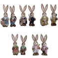 thumbnail image 2 of De Paja Conejito Decoraciones De Pascua Lindos Suministros De Decoración Navideña Para Mesa Junto A La Cama Cateissary HA047023-01, 2 of 3
