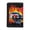 Flag Flame Race Car Print, variant on POLERO Boy On Red Tractor Boys Wallet for Sports, Polyester Children's Wallet with Lightweight Velcro Trifold Card Wallet