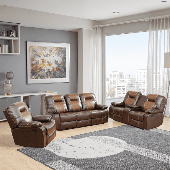 MAYEERTY Modern Adult Simple Reclining Stylish Business Function Sofa for Living Room