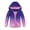 Navy Blue Gradient, variant on Kids Waterproof Rain Jackets Lightweight Raincoats Knitted Mesh Lining Hooded Windbreaker for Boys Girls 2-9Y