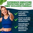 thumbnail image 2 of Violet Vibes Whole Body Women’s Deodorant, Invisible Cream, Aluminum Free, Peppermint, 3.4 fl oz Tube, 2 of 8