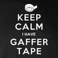 thumbnail image 3 of CafePress - KEEP CALM I HAVE GAFFER TAPE Long Sleeve T Shirt - Long Sleeve Dark T-Shirt, 3 of 4