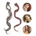 thumbnail image 2 of MasteelfCA 4 Pcs Pièces de Cheveux pour Fille Extension de Cheveux Longs et Bouclés Pièces de Surlignage, 2 of 8