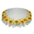 thumbnail image 3 of Autumn Maple Leaf Round Tablecloth Wedding Hotel Table Cover Holiday Dining Table Waterproof Tablecloth, 3 of 6