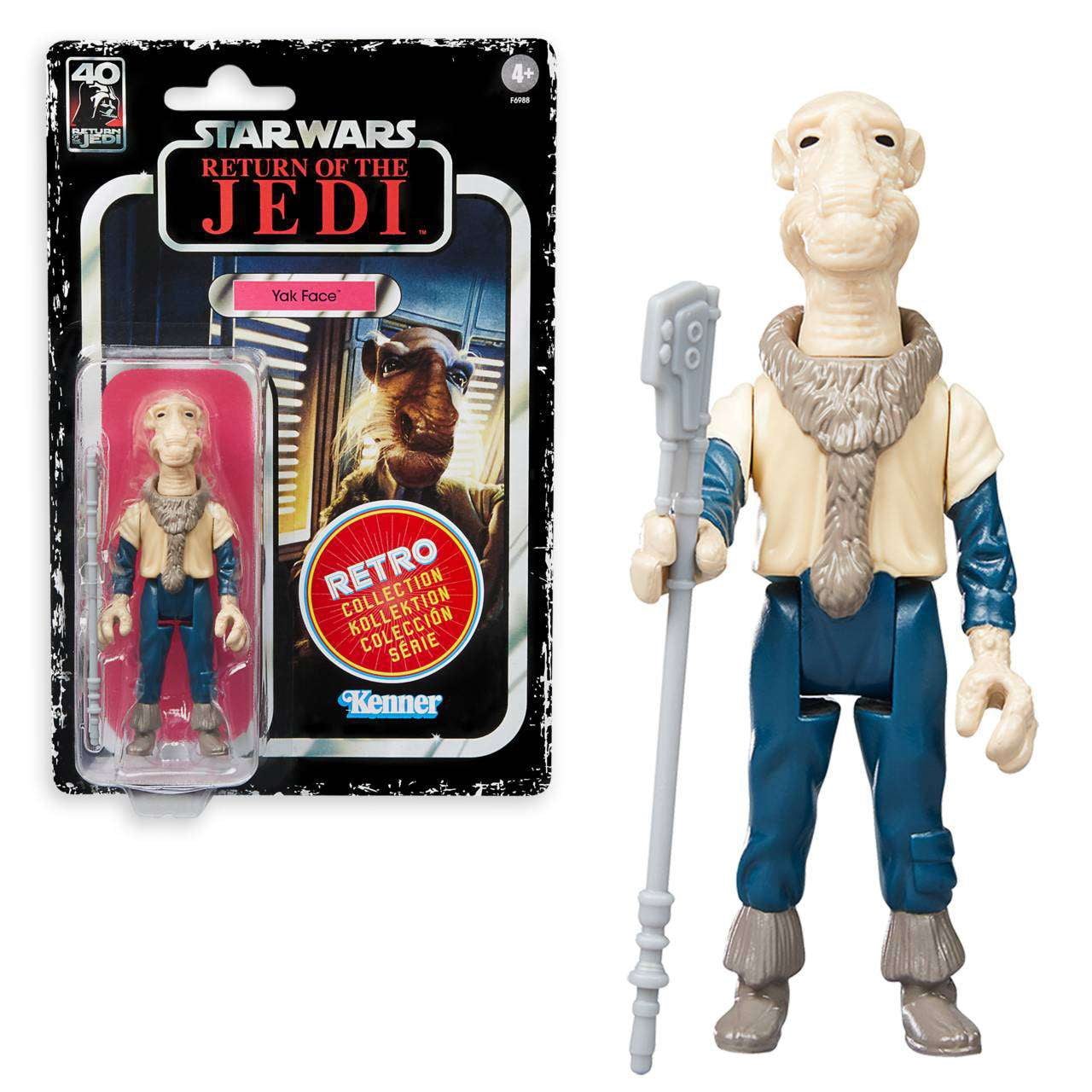 Star Wars 2023 Vintage Collection Gamorrean Guard, Admiral Ackbar, Yak Face, Mon Mothma, Wicket W. Warwick & Emperor's Royal Guard Action Figure 6-Pack