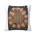 thumbnail image 1 of Fundas de almohada de terciopelo Haikyuu, fundas de almohada decorativas suaves y acogedoras con cremallera oculta para dormitorio, sofá, sillón, funda de almohada de terciopelo, 1 of 8