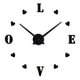 thumbnail image 1 of Personalidad europea y americana DIY Especificaciones súper grandes Reloj de pared con espejo simple Etiqueta de pared creativa 3D Reloj Espejo Reloj acrílico Eva Negro, 1 of 4