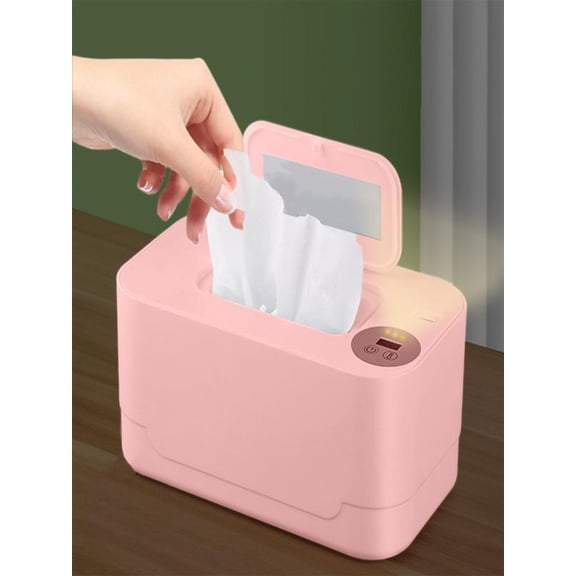 OEFNTAC Home and Kitchen USB Portable Wipes Heater Large Capacity Adjustable Thermostat Wet Wipe Warmer for Kid Car Outdoor Home Travel 24h Constant Temperature 20x12x9.5in