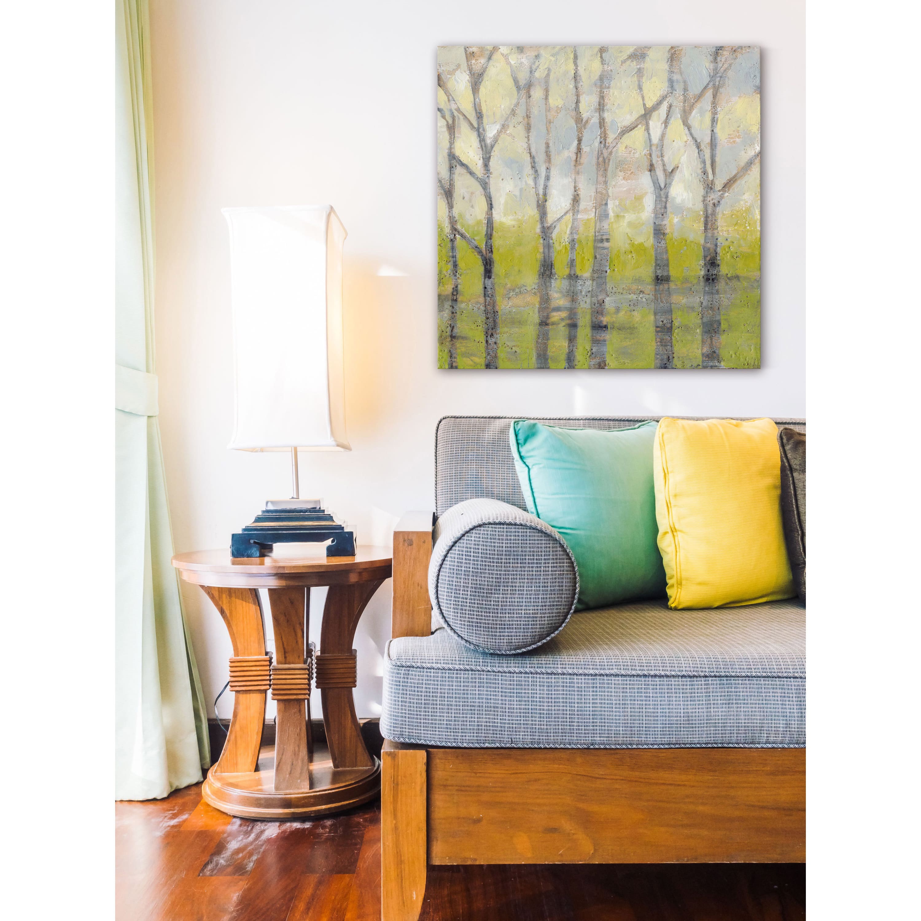 Marmont Hill "Whispering Treeline I" Painting Print on Wrapped Canvas