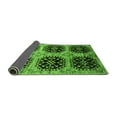 thumbnail image 2 of Ahgly Company Indoor Rectangle Oriental Green Industrial Area Rugs, 5' x 8', 2 of 4