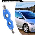 thumbnail image 4 of Speravity Terminales azules 4 de la batería del cepillo de limpieza del cepillo de la batería del cepillo de batería de coche en 1 cabeza del Accesorios para motos, 4 of 6