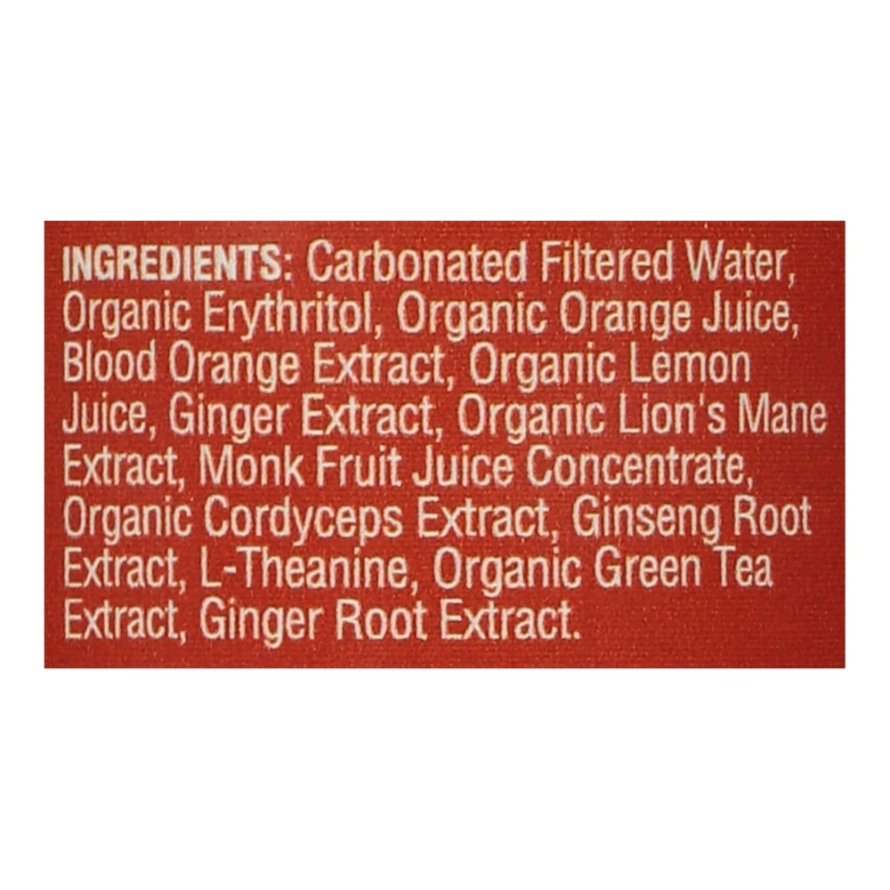 Odyssey - Sparkling Energy Orange Ginger - Case Of 12-12 Fz