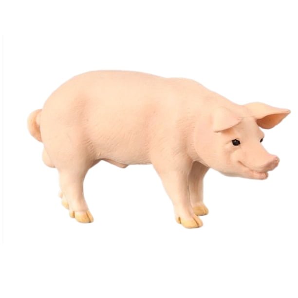 Inteprter Figuras de acción de animales de aves de corral de granja de simulación, modelo de guardería, dormitorio, adorno para el salón, Decoración 7g Tipo 1