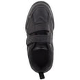 thumbnail image 6 of ABSOLUTE FOOTWEAR Childrens Boys Kids Touch and Close Casual Sports Trainers Sneakers - Black - US Child 4, 6 of 7