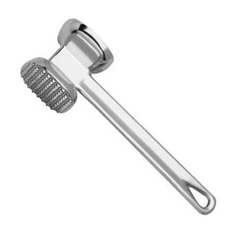 MyHomeHelper Meat Tenderizer Aluminium Meat Mallet - Dual-Sided Meat  Tenderizer Tool Kitchen Meat Pounder- Home Meat Hammer for Tenderizing