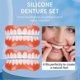 thumbnail image 4 of 2025 Soft Silicone Reline Denture Set Comfortable Secure Fit Upper & Lower Teeth Full Denture, 4 of 5